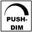 Driver dimmable via Push-Dim