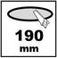 Boordiameter (inbouw) : 190mm.