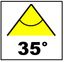 Strahlungswinkel : 35 Grad