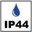 Schutzklasse IP44.