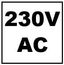Benötigt ein AC 220-240V 50/60Hz Netzteil .