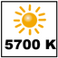 Farbtemperatur 5700K